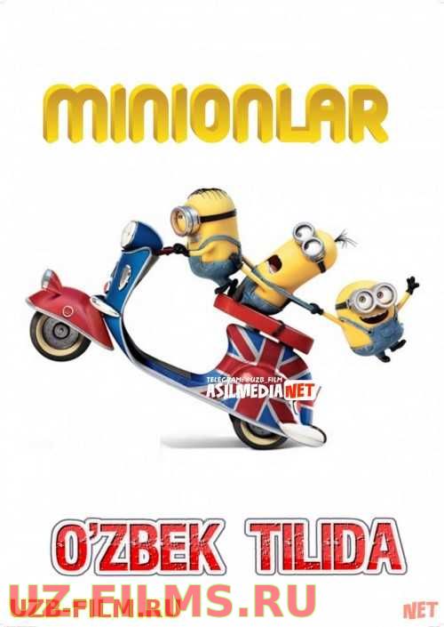 Minionlar HD Multfilm Uzbek tilida 2015