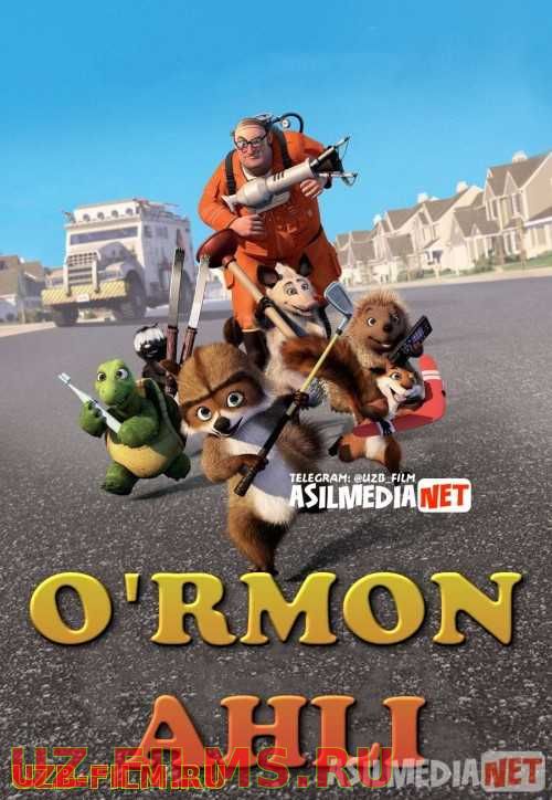 O'rmon ahli / Ormon ahli multfilm Uzbek tilida 2006 O'zbekcha tarjima kino HD