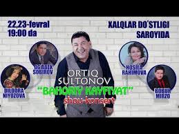 Ortiq Sultonov - Bahoriy kayfiyat nomli konsert dasturi 2019